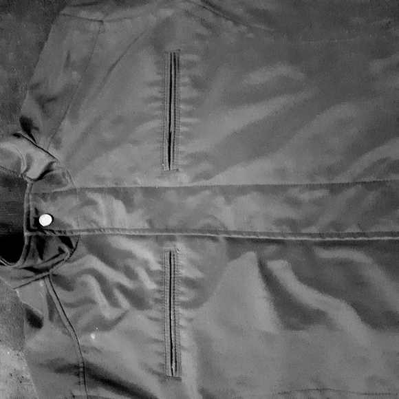 Structure Faux Leather Mens Moto Jacket Large - Picture 5 of 9